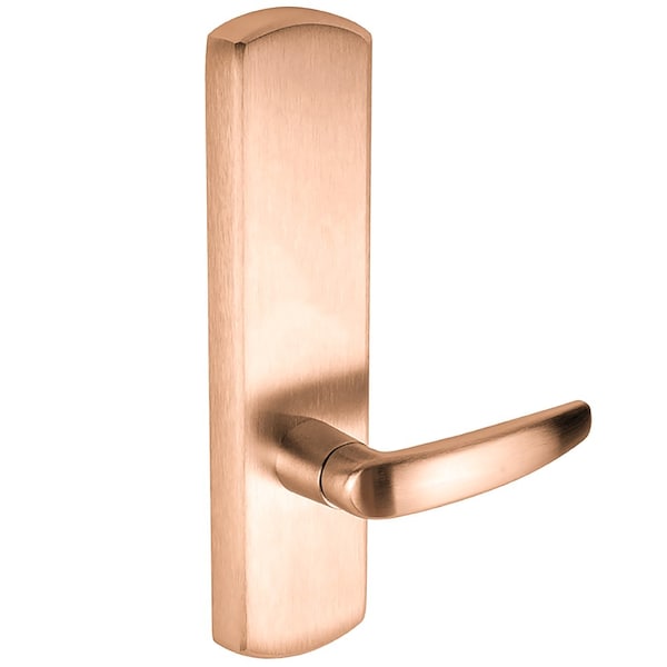 Lever Trim, Passage Function, Mortise Prep, 07 Lever Style, Satin Bronze Clear Coated Finish, Left H